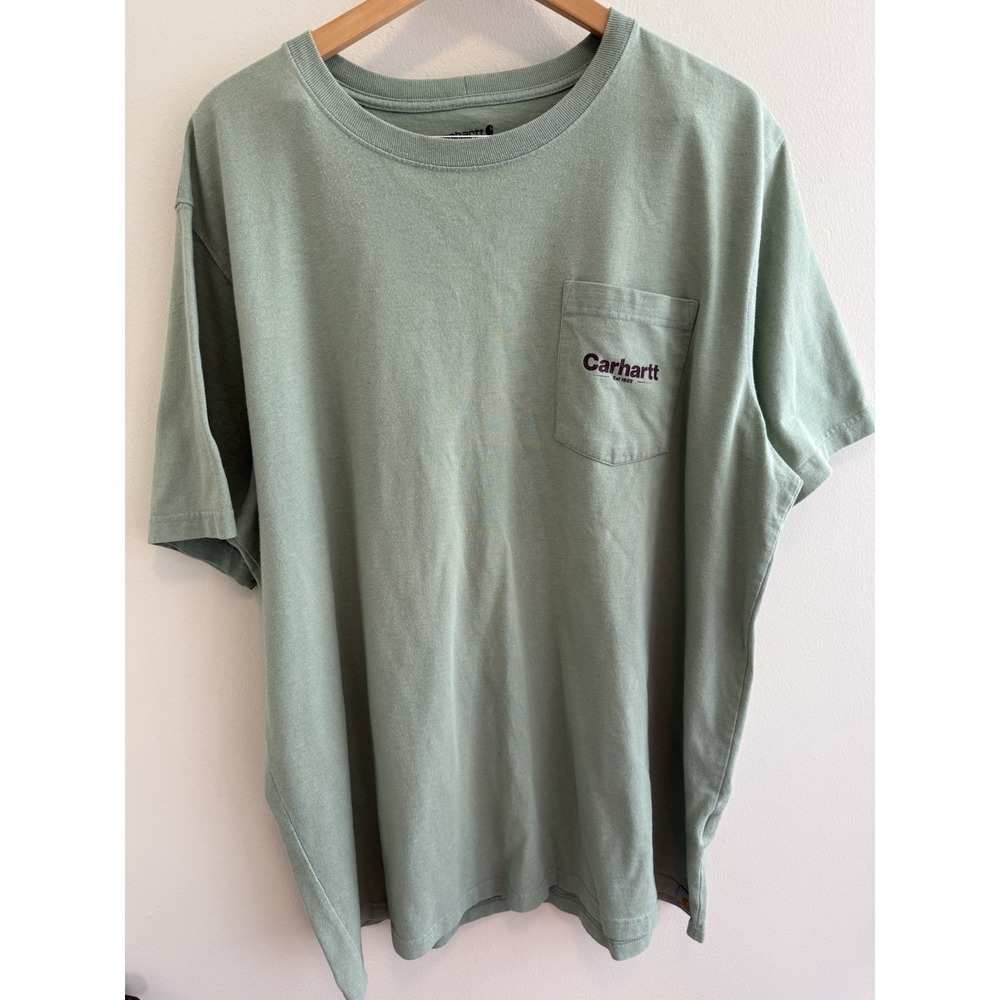 Carhartt T Shirt Lot Mens Size XXL Pocket Logo Short Sleeve Graphic Bundle 2 - Picture 2 of 10
